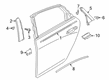 Diagram for Audi A6 Quattro Door Moldings - 4K0-839-476-2ZZ