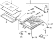 Diagram for Audi Sunroof Motor - 4B0-959-591-E