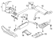 Diagram for Audi Catalytic Converter - 5WA-254-501-A