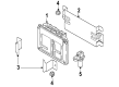 Diagram for Audi Transmission Control Module - 420-910-156-C