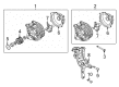 Diagram for Audi A3 Quattro Alternator - 06K-903-024-CX