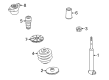 Diagram for Audi A6 Coil Springs - 3B0-511-115-D