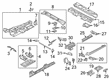 Diagram for Audi SQ7 Battery Hold Downs - 4M0-801-283-AA