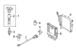 Diagram for Audi A6 Quattro Spark Plug - 06Q-905-601-A