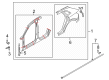 Diagram for Audi e-tron Quattro Weather Strip - 4KE-833-177-B