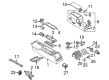 Diagram for Audi Center Console - 4B0-863-244-B-7YQ