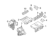 Diagram for Audi R8 Relay Boxes - 8P0-907-279-P