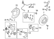 Diagram for Audi Brake Pad Set - 1K0-698-451-K