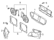 Diagram for Audi Cooling Fan Shroud - 420-121-197-A