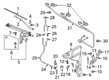 Diagram for Audi Wiper Blade - 4N1-998-002-A