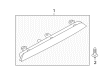 Diagram for Audi SQ5 Third Brake Light - 8R0-945-097-A