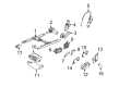 Diagram for Audi R8 Power Seat Switch - 8E0-959-817-J50