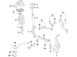 Diagram for Audi Shock Absorber - 8W6-413-031-H