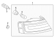 Diagram for Audi RS5 Tail Light - 8T0-945-095-L