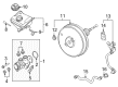 Diagram for Audi Brake Booster - 4M0-612-107-G