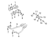 Diagram for Audi A8 Quattro Catalytic Converter - 4N0-254-200-GX