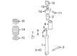 Diagram for Audi Shock and Strut Boot - 8W0-512-137-D