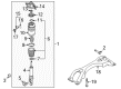 Diagram for Audi Q7 Control Arm Bolt - N-105-056-02