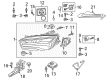 Diagram for Audi S7 Headlight - 4G8-941-773-M