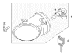 Diagram for Audi TTS Quattro Fog Light - 8J0-941-699