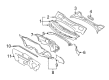 Diagram for Audi Dash Panels - 1K1-804-011-N