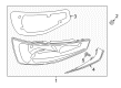 Diagram for Audi Q3 Tail Light - 8U0-945-093-AB