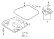 Diagram for Audi Transmission Filter - 0B6-325-429