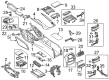 Diagram for Audi A7 Quattro Cup Holder - 4G0-862-534-A-EH2