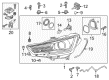 Diagram for Audi A4 allroad Headlight - 8W0-941-043-B