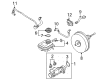 Diagram for Audi S8 Brake Booster - 4E1-612-107-B