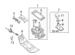 Diagram for Audi Automatic Transmission Shift Indicator - 8K1-713-463-A-3Q7