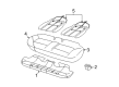 Diagram for Audi RS4 Seat Cushion Pad - 8E0-885-375-F