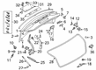 Diagram for Audi A5 Quattro Door Hinge - 8W6-827-301