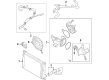 Diagram for Audi Cooling Fan Module - 8E0-959-501-AJ