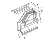 Diagram for Audi 4000 Door Lock - 813-837-015-E