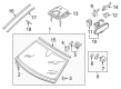 Diagram for Audi A4 Parking Sensors - 4M0-907-566-B