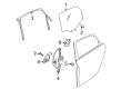 Diagram for Audi A4 Quattro Window Regulator - 8K0-839-461