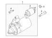 Diagram for Audi S6 Starter - 079-911-021-G