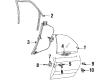 Diagram for Audi Coupe Door Lock Cylinder - 191-837-061