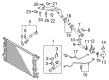 Diagram for 2018 Audi A8 Quattro Coolant Pipe - 4H0-122-101-C