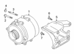 Diagram for Audi A7 Sportback Alternator Bracket - 06M-903-143-AG