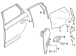 Diagram for Audi SQ5 Window Channel - 80F-839-432