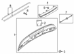 Diagram for Audi Third Brake Light - 4M0-945-097