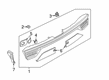 Diagram for Audi A7 Sportback Tail Light - 4K8-945-095-A