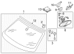 Diagram for Audi Windshield - 8S8-845-099-AD-NVB