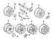 Diagram for Audi A6 Quattro Alloy Wheels - 4F0-601-025-AG-8Z8