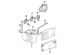 Diagram for Audi Cabriolet Bulb Socket - 893-945-265-B