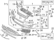 Diagram for Audi Headlight Screws - N-906-833-02