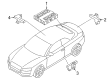 Diagram for Audi A5 Quattro Car Key - 8K0-959-754-AB-TKE