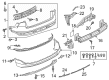 Diagram for Audi Bumper Reflector - 4KE-945-701-A